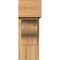 Ekena Millwork Funston Block Rough Sawn Bracket w/ Offset Brace, Western Red Cedar, 8"W x 18"D x 22"H BKT0806X18X22FST05RWR - alternate 4